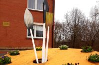 Skrīveru Mūzikas un mākslas skola rotājas svētkiem