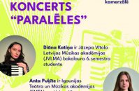 21.maijā,  koncerts PARALĒLES